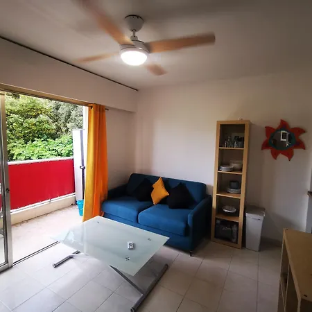 Cosy Studio,piscine,parc Fleuri,residence Standing,parking 昂蒂布